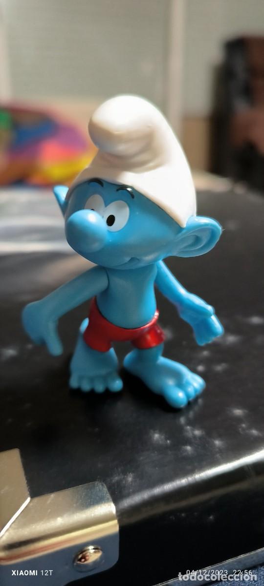 Figuras de Goma y PVC: PITUFO SALVAVIDAS