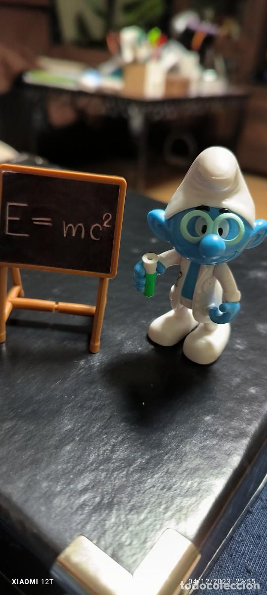 Figuras de Goma y PVC: PITUFO PROFESOR