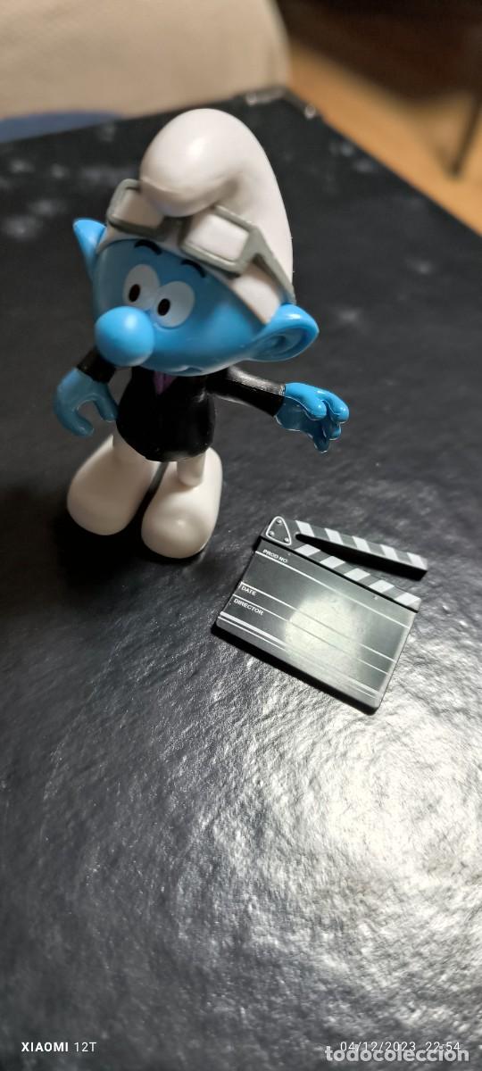 Figuras de Goma y PVC: PITUFO DIRECTOR DE CINE