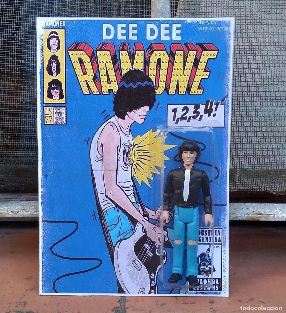 Figuras de goma y PVC: Figuras Los Ramones - Estilo Marvel + Env&iacute;o Gr&aacute;tis - Foto 3