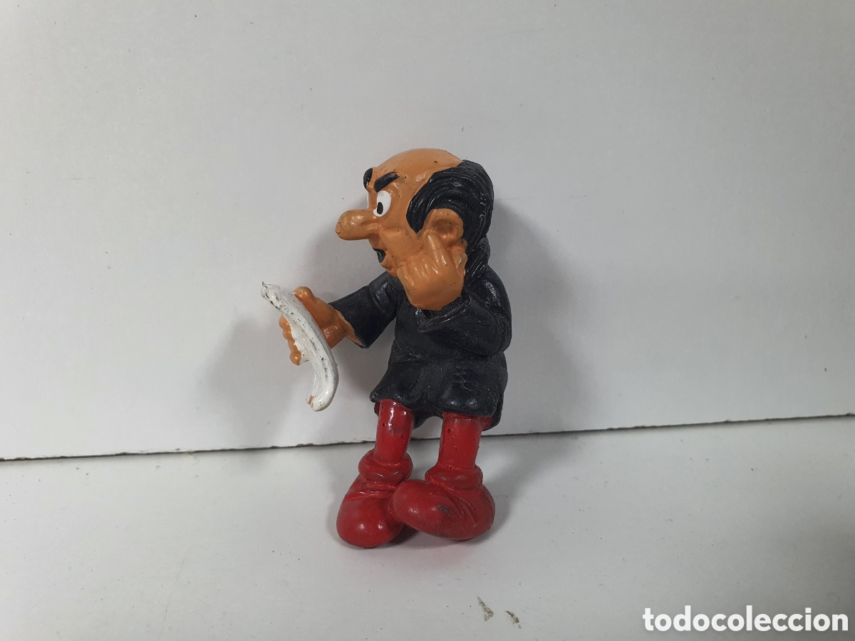Figuras de goma y PVC: Gargamel de goma - Foto 1