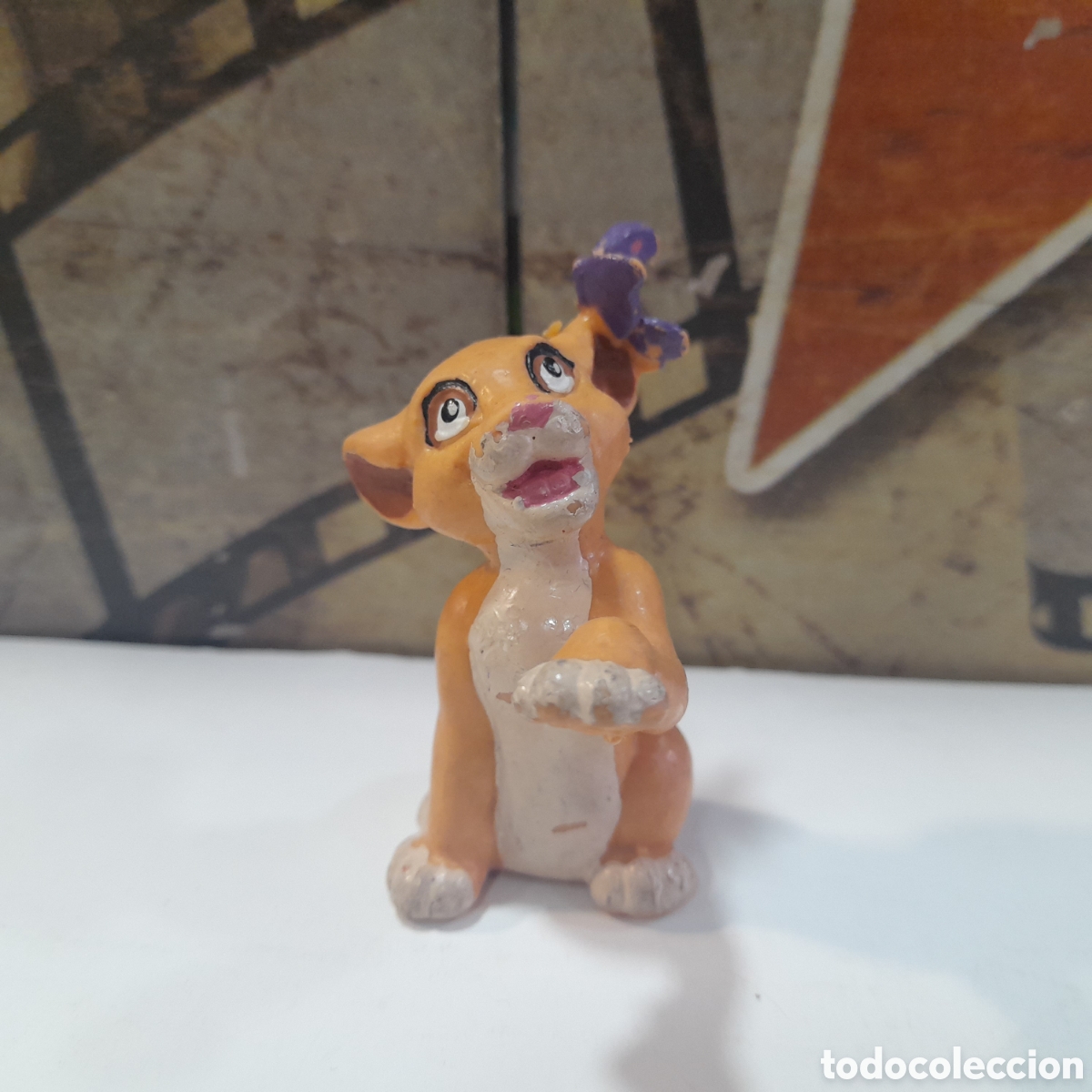 Figuras de goma y PVC: Figura Simba - Foto 1