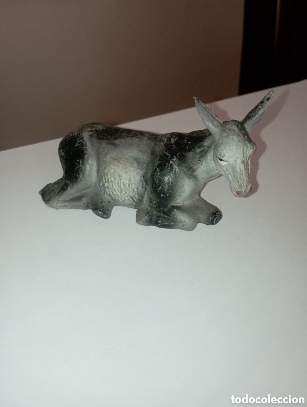 Rubber and PVC Figures: BURRA FIGURA MADE IN SPAIN A&Ntilde;OS 70 BELEN NACIMIENTO OLIVER