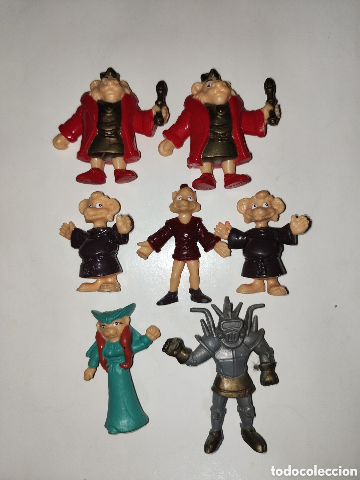 Figuras de goma y PVC: Figuras Sylvan El Valiente DOcon Danone - Foto 1