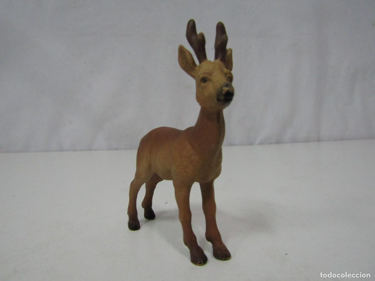 Figuras de goma y PVC: CIERVO O CORZO PVC SCHLEICH - Foto 2