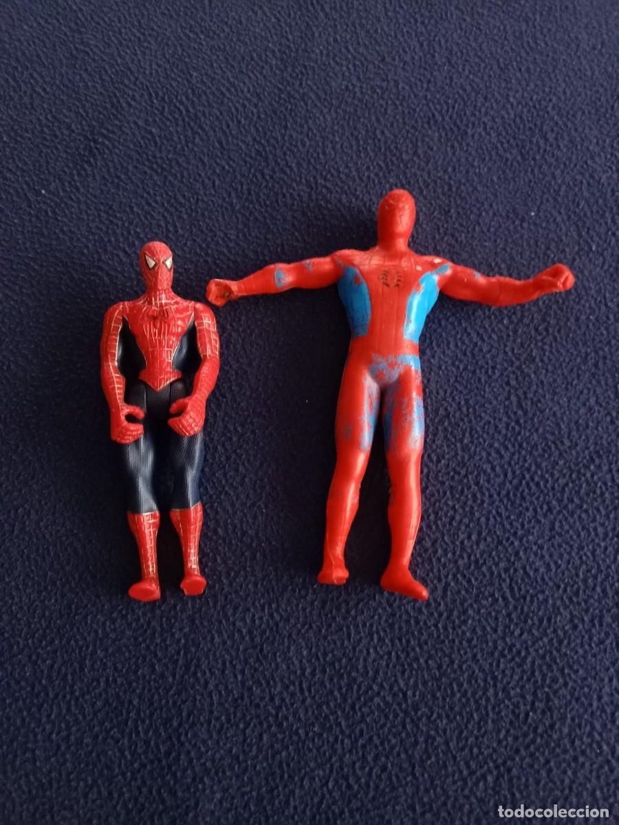 Figuras de goma y PVC: Figuras goma spiderman dos - Foto 1