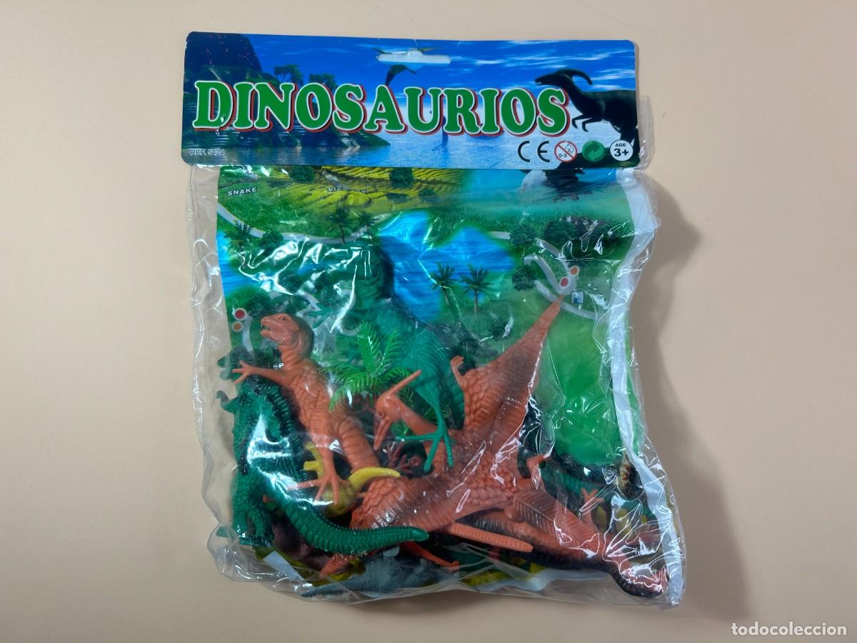 Figuras de goma y PVC: LOTE 3 BOLSAS DE DINOSAURIOS - Foto 3