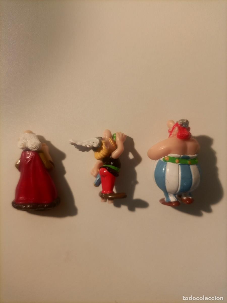 Figuras de goma y PVC: 3 figuritas de pl&aacute;stico de Asterix, Ob&eacute;lix - Foto 3