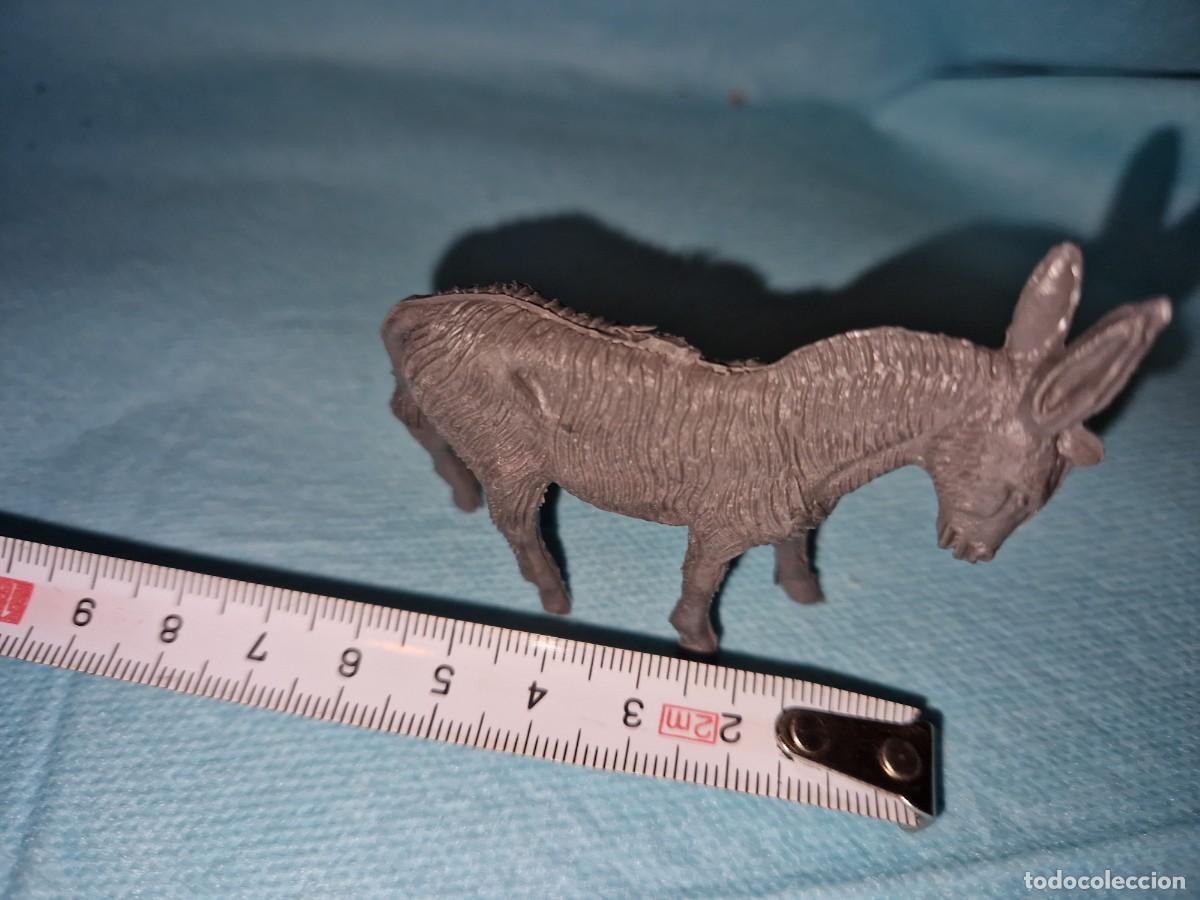 Figuras de goma y PVC: BURRO FIGURA COMANSI - Foto 1