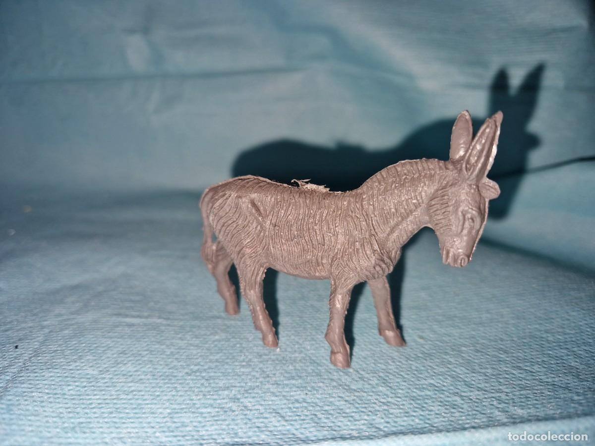 Figuras de goma y PVC: BURRO FIGURA COMANSI - Foto 2