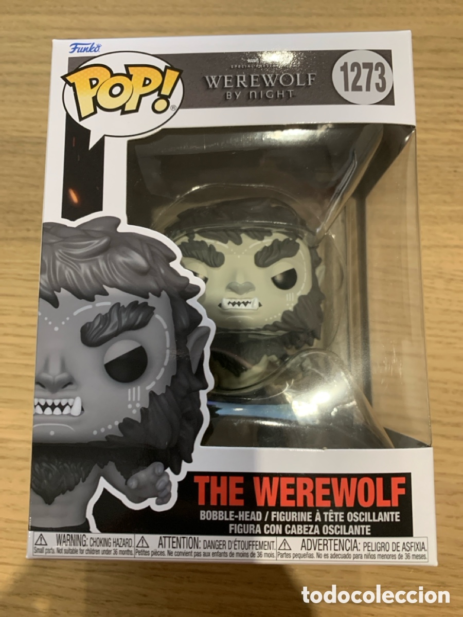 WEREWOLF BY NIGHT - POP Marvel N° 1273 - Werewolf : : Bobble  Head POP Funko Marvel