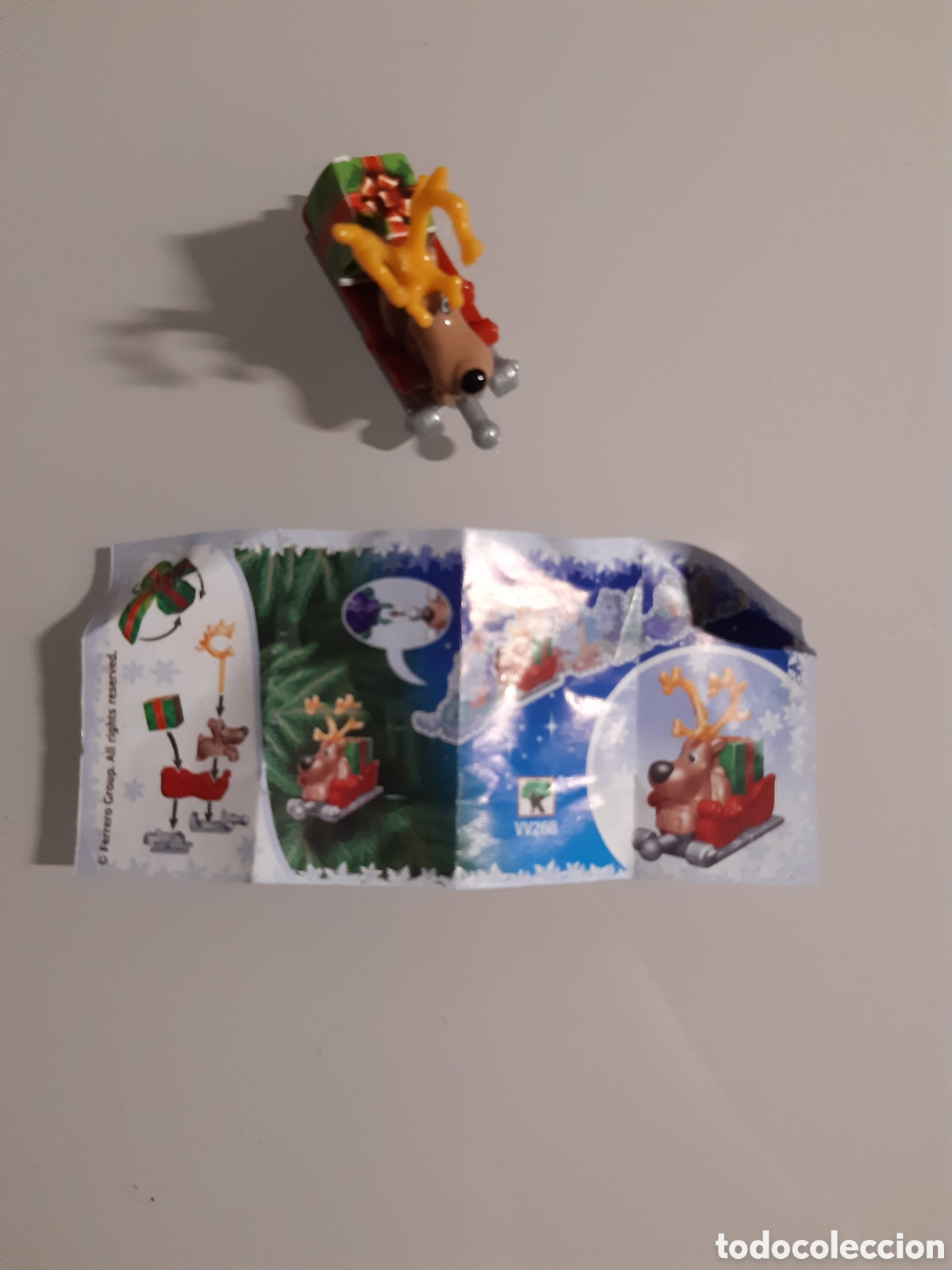Figuras de goma Kinder: Reno Navidad Kinder Sorpresa - Foto 2