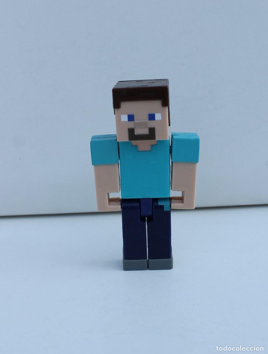 Figuras de goma y PVC: TRES FIGURAS MINECRAFT . - Foto 3