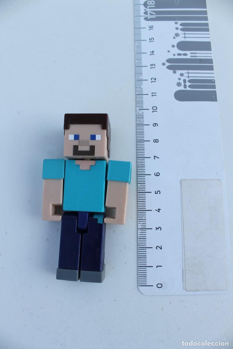 Figuras de goma y PVC: TRES FIGURAS MINECRAFT . - Foto 2
