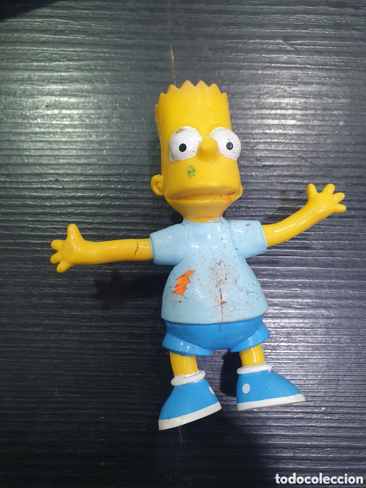 Figuras de goma y PVC: Bart Simpson en goma o PVC. (L45) - Foto 1