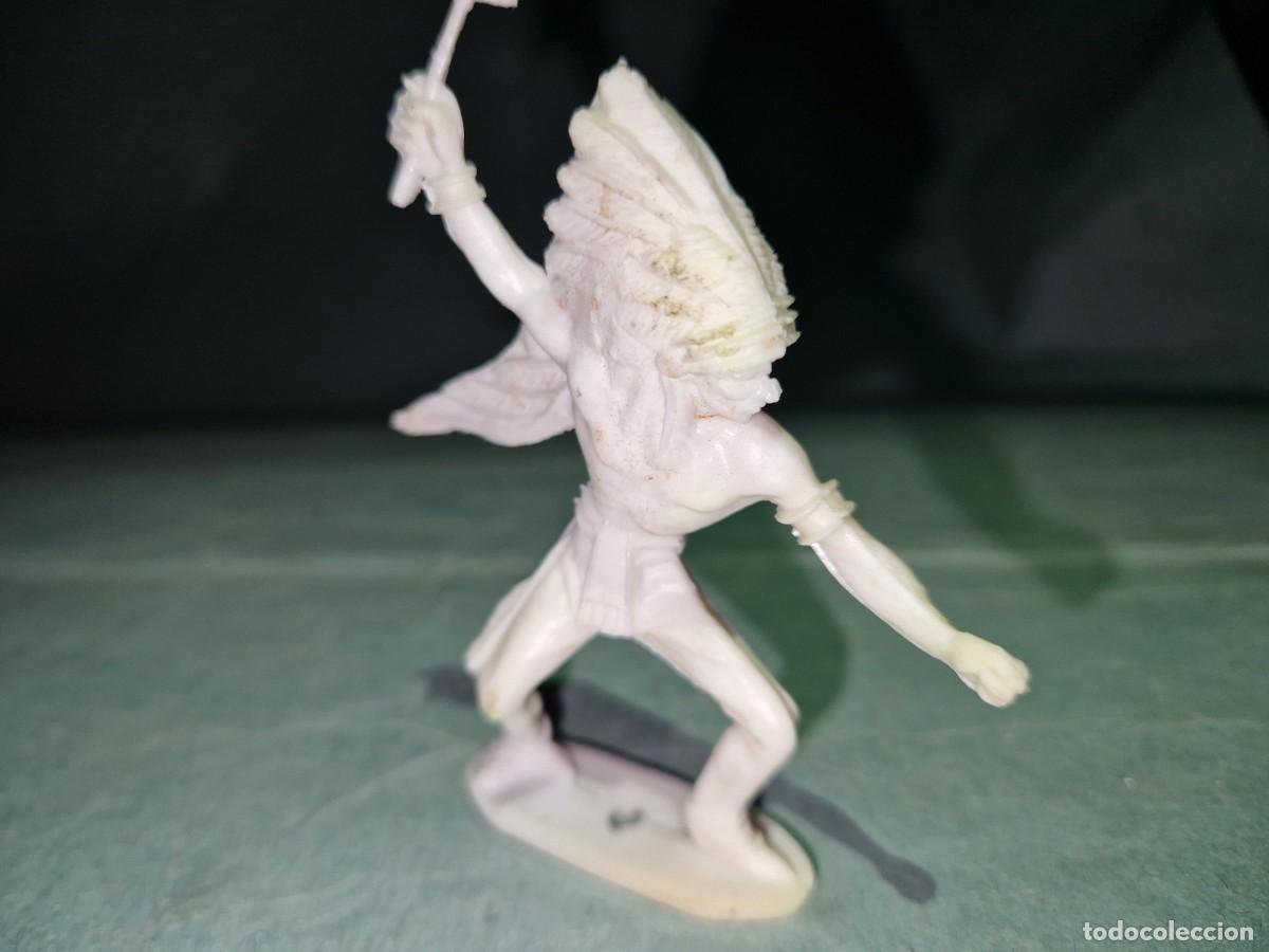 Figuras de goma y PVC: NDIO CON HACHA DE COMANSI 7 NUEVO - Foto 1