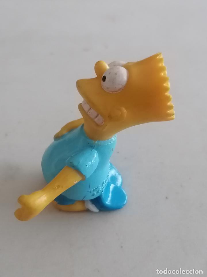 Figuras de goma y PVC: FIGURA DE RODILLAS, BART SIMPSON - Foto 2