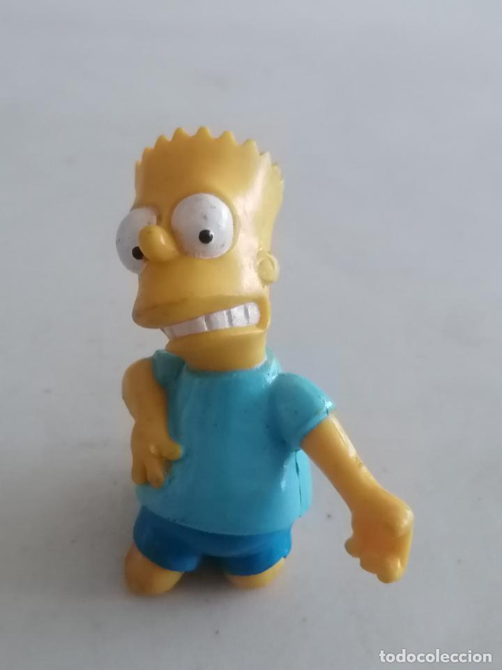 Figuras de goma y PVC: FIGURA DE RODILLAS, BART SIMPSON - Foto 1