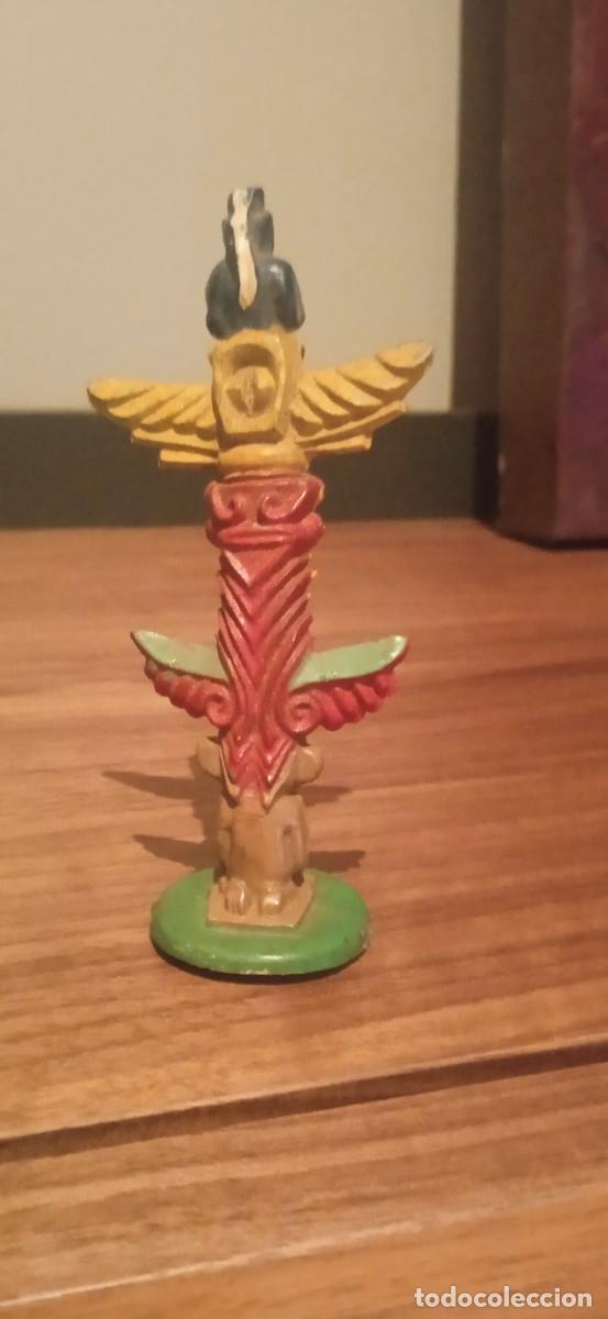 Figuras de goma y PVC: Antiguo Totem indio de Reamsa. Ref. 48 - Foto 2