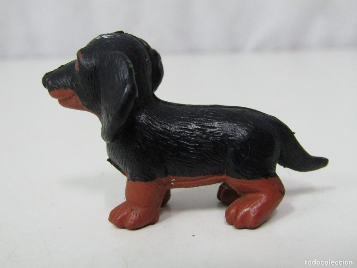 Figuras de goma y PVC: PERRO SALCHICHA PVC TIPO SCHLEICH - Foto 1