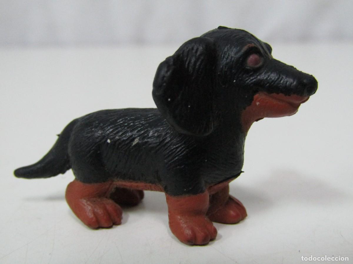 Figuras de goma y PVC: PERRO SALCHICHA PVC TIPO SCHLEICH - Foto 2