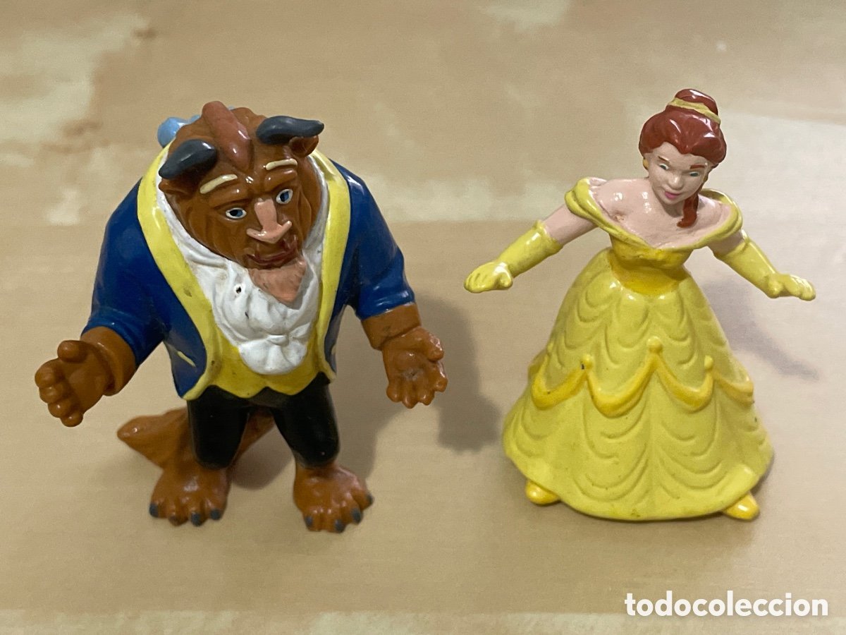 la bella y la bestia bullyland 90s disney germa - Buy Rubber and PVC  figures Bully on todocoleccion