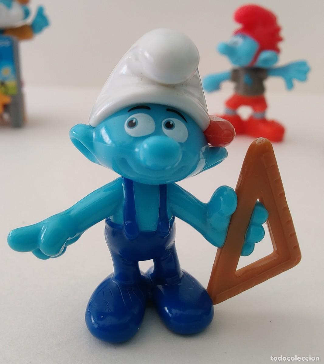 Figuras de goma Kinder: Mu&ntilde;ecos Pitufos Kinder - Foto 3