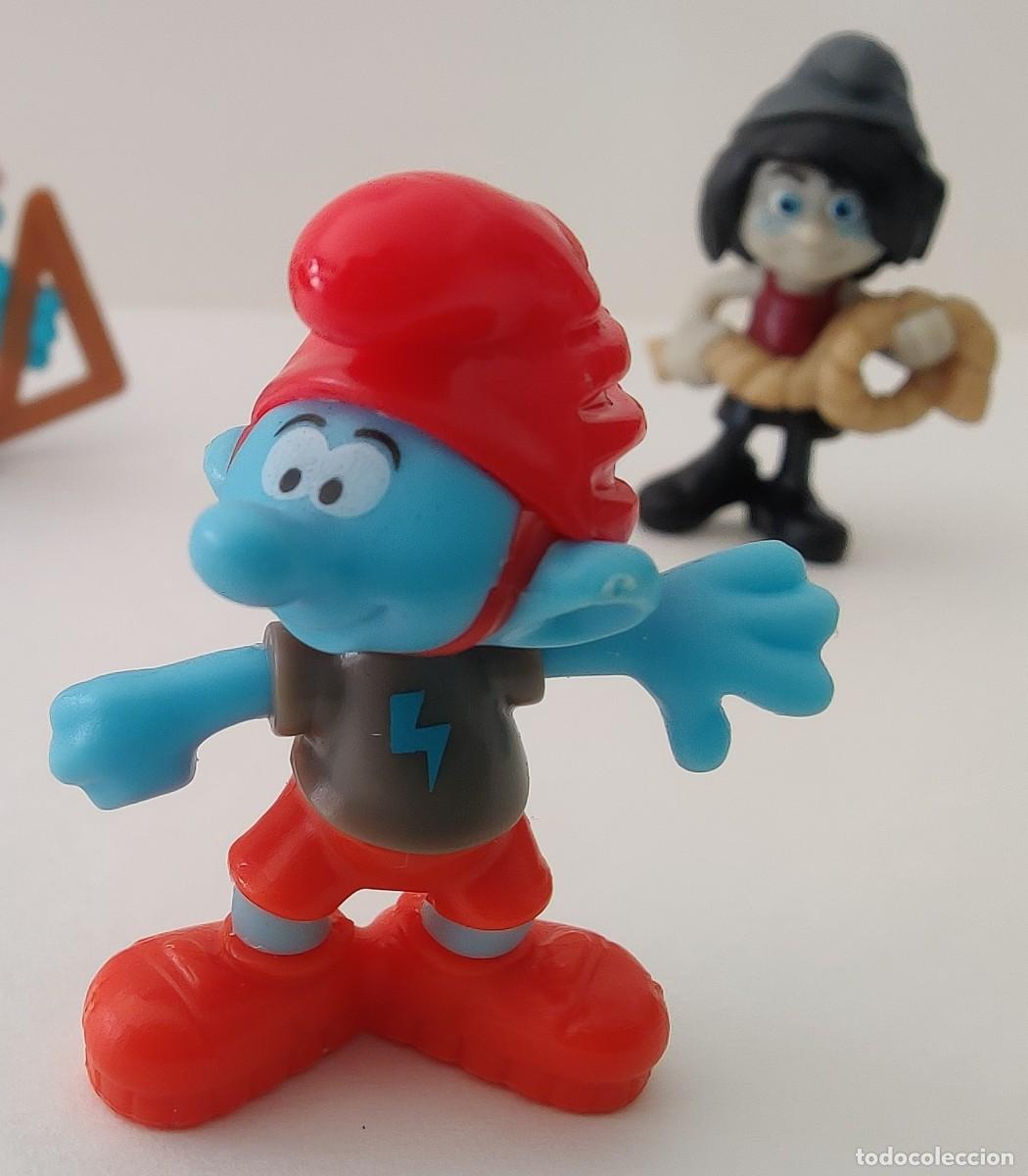 Figuras de goma Kinder: Mu&ntilde;ecos Pitufos Kinder - Foto 4