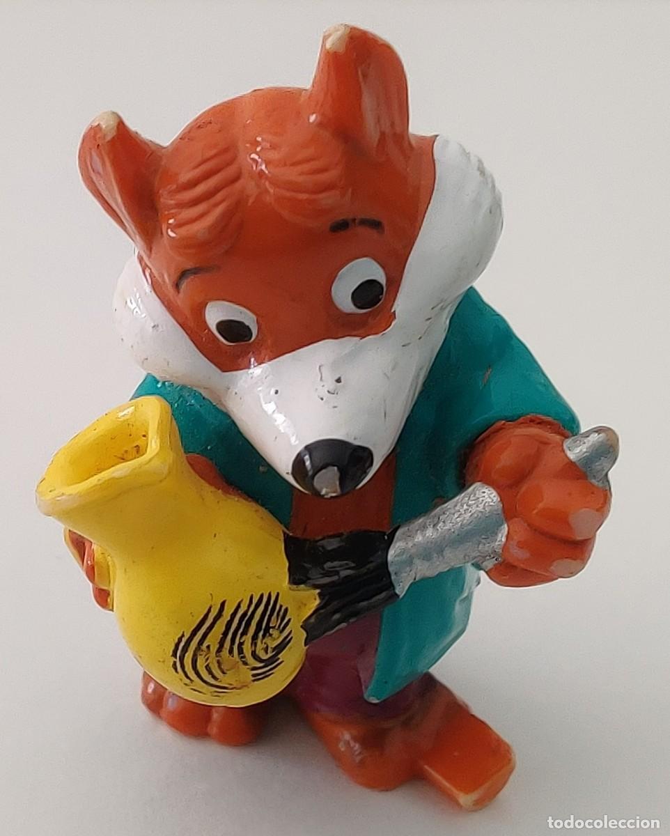Figuras de goma Kinder: Mu&ntilde;ecos Zorros Kinder - Foto 3