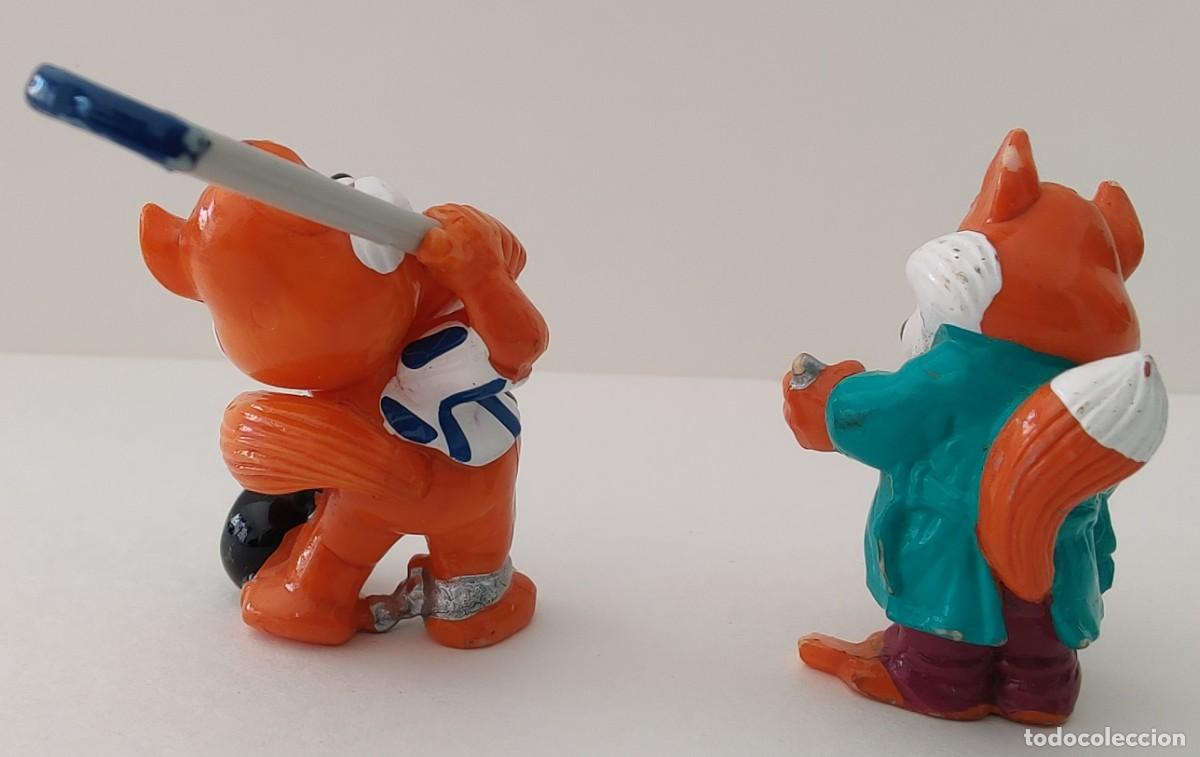 Figuras de goma Kinder: Mu&ntilde;ecos Zorros Kinder - Foto 5