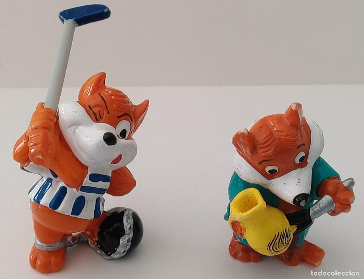 Figuras de goma Kinder: Mu&ntilde;ecos Zorros Kinder - Foto 7