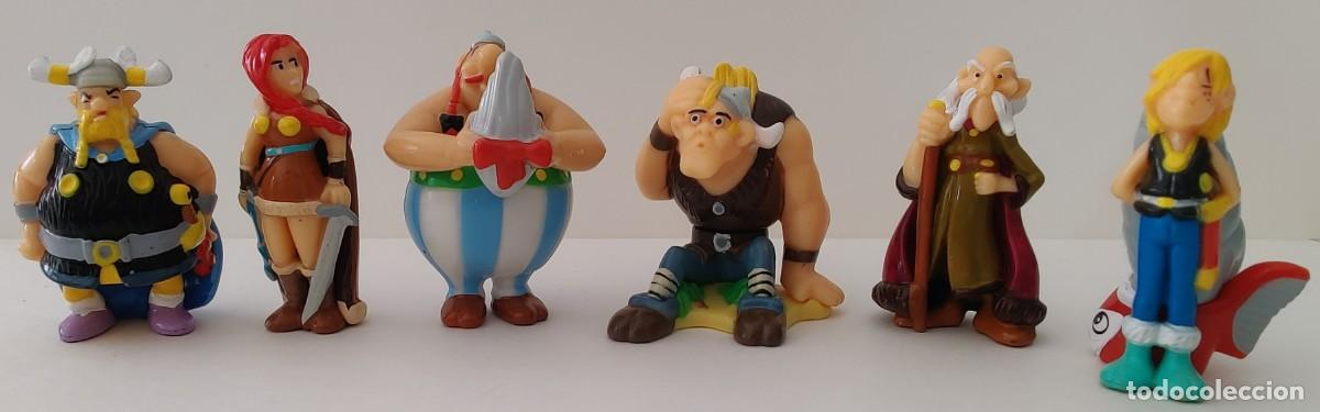 Figuras de goma Kinder: Mu&ntilde;ecos Asterix y Obelix - Foto 1