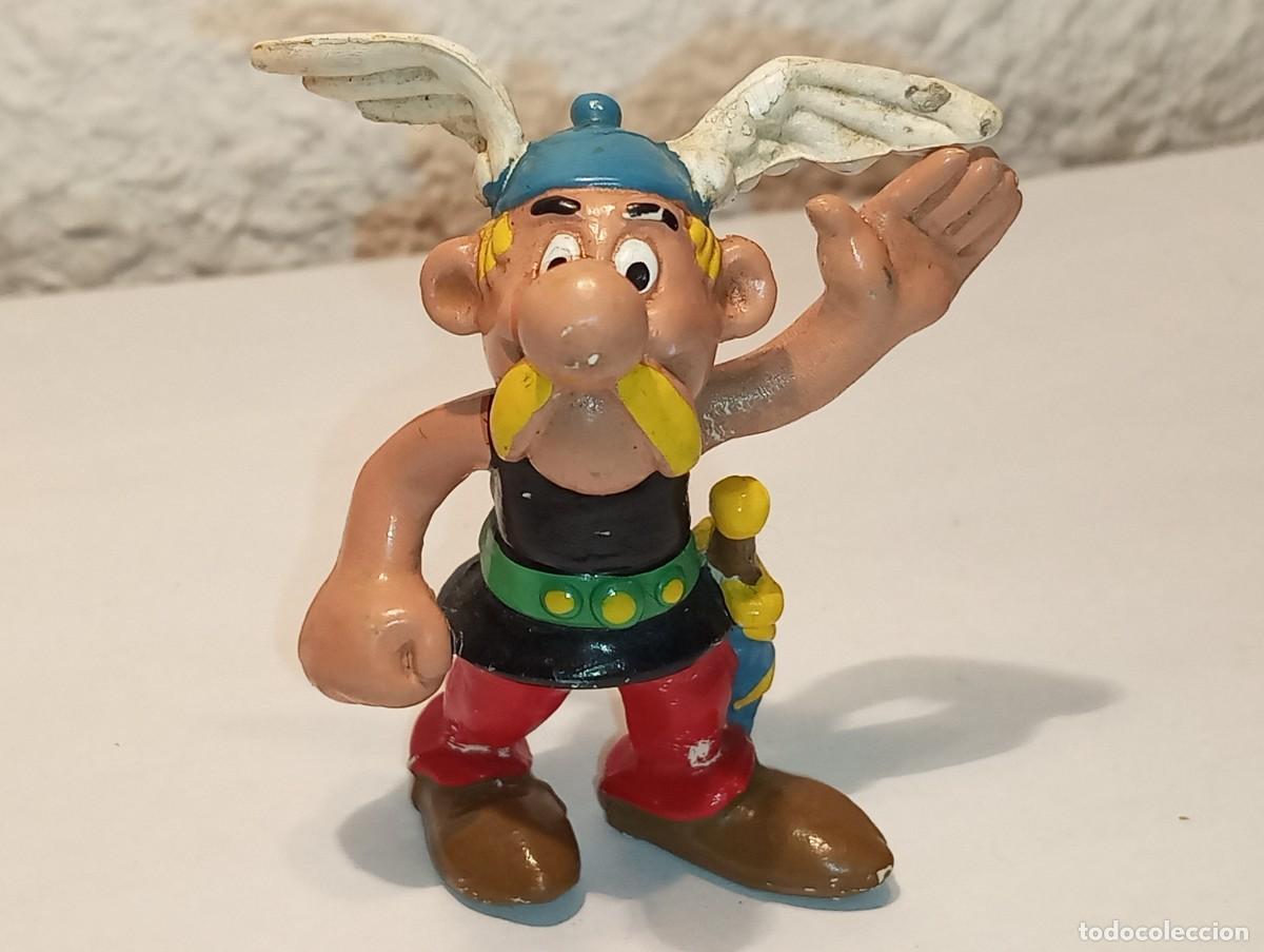 Figuras de Goma y PVC: EURA SPAIN : ANTIGUA FIGURA DE GOMA DE ASTERIX Y OBELIX - ASTERIX - UDERZO A&Ntilde;OS 80