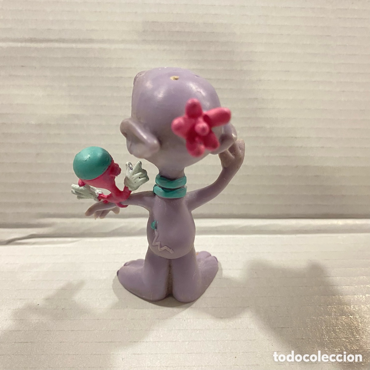 Figuras de goma y PVC: Figura mu&ntilde;eco Widget zodiac 1992 - Foto 3