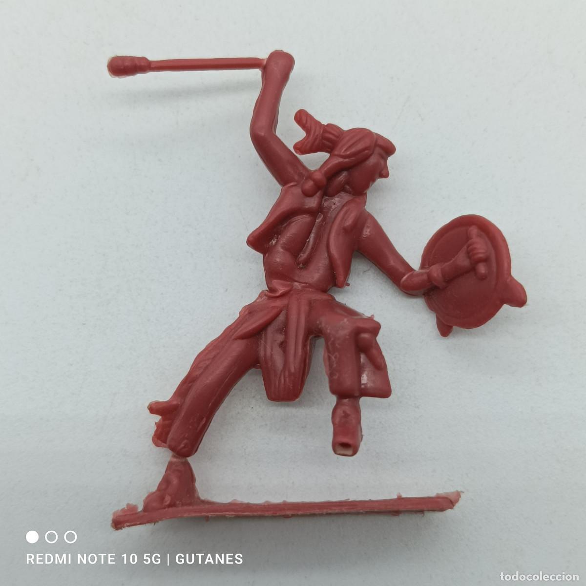 Figuras de goma y PVC: FIGURA INDIO ROJO - Foto 1