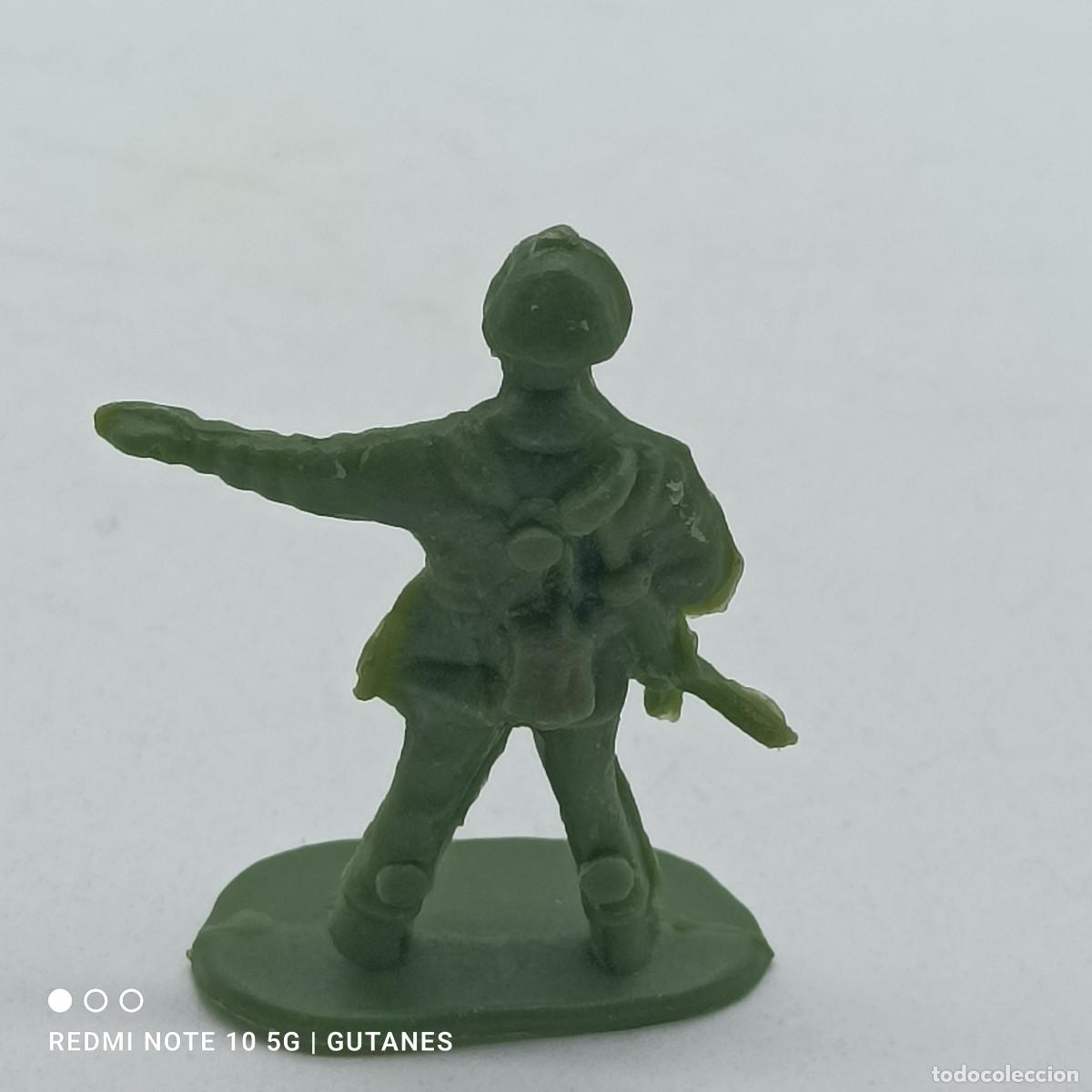 Figuras de goma y PVC: FIGURA SOLDADO VERDE - Foto 2