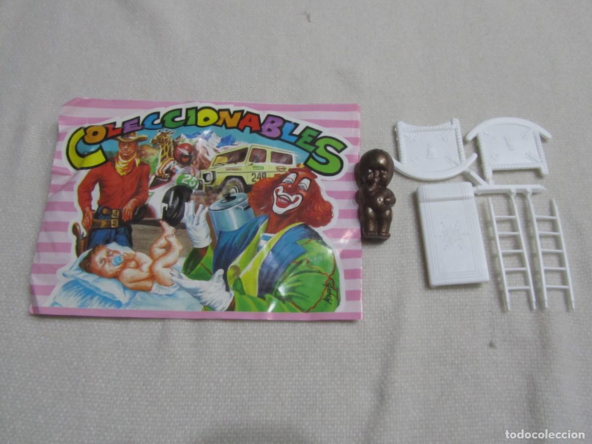Figuras de goma y PVC: MONTAPLEX, SOBRE CON CUNA Y BEBE - Foto 1