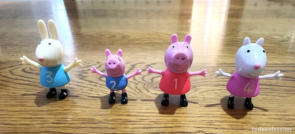 Figuras de goma y PVC: Pack Lote 4 figuras PEPPA PIG - Foto 2