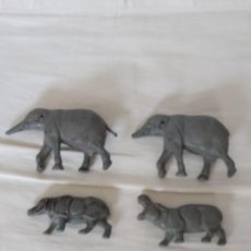 Figuras de Goma y PVC: LOTE ANIMALES AÑOS 50 PECH HERMANOS
