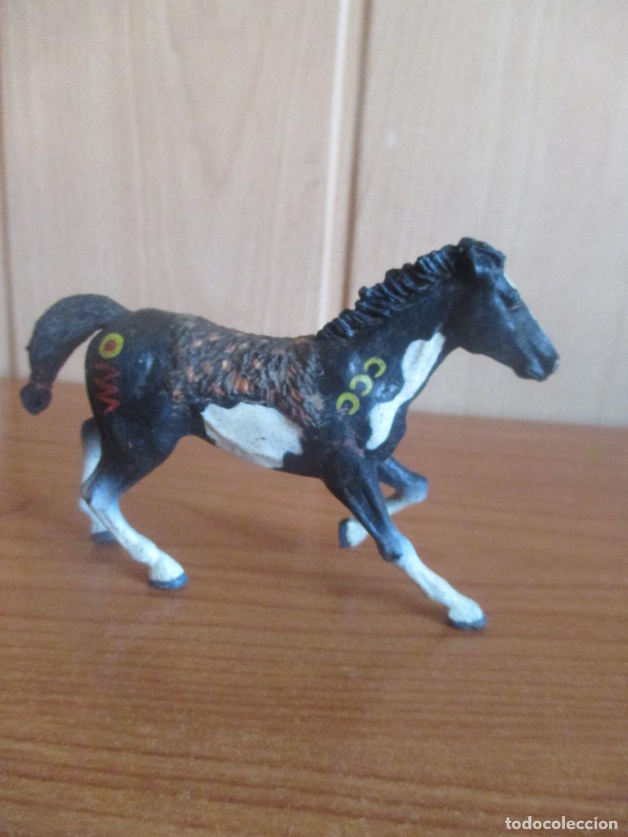Figuras de goma y PVC: COMANSI: CABALLO OESTE EN GOMA - Foto 1