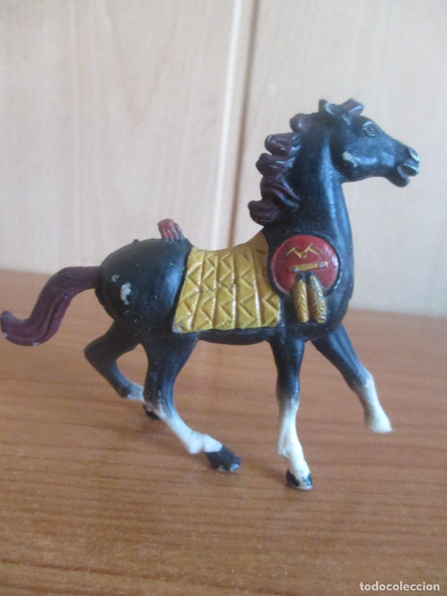 Figuras de goma y PVC: COMANSI: CABALLO OESTE EN GOMA - Foto 1