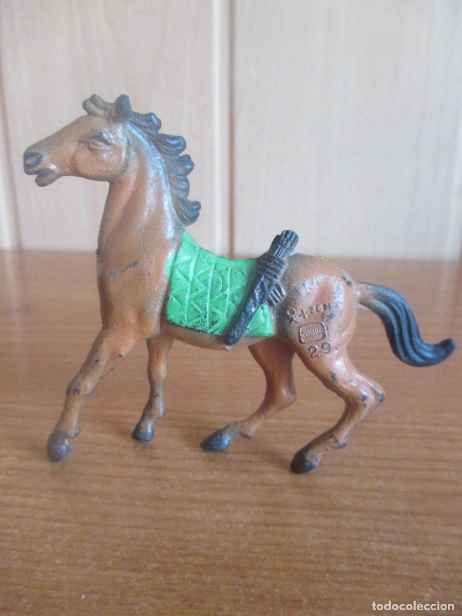 Figuras de goma y PVC: COMANSI: CABALLO OESTE EN GOMA - Foto 1