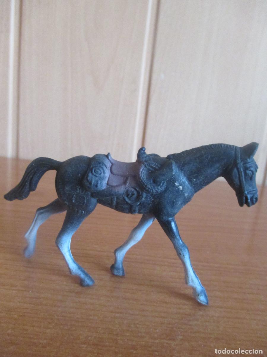 Figuras de goma y PVC: COMANSI: CABALLO OESTE EN GOMA - Foto 1