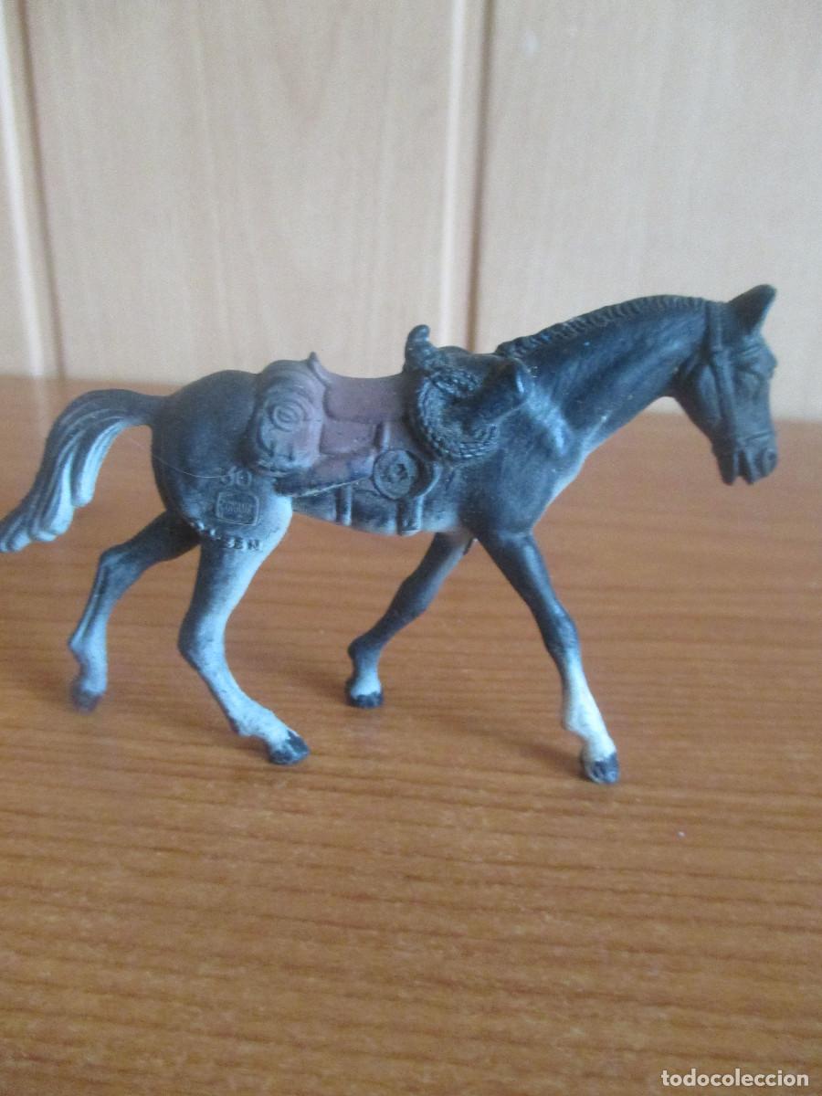 Figuras de goma y PVC: COMANSI: CABALLO OESTE EN GOMA - Foto 1