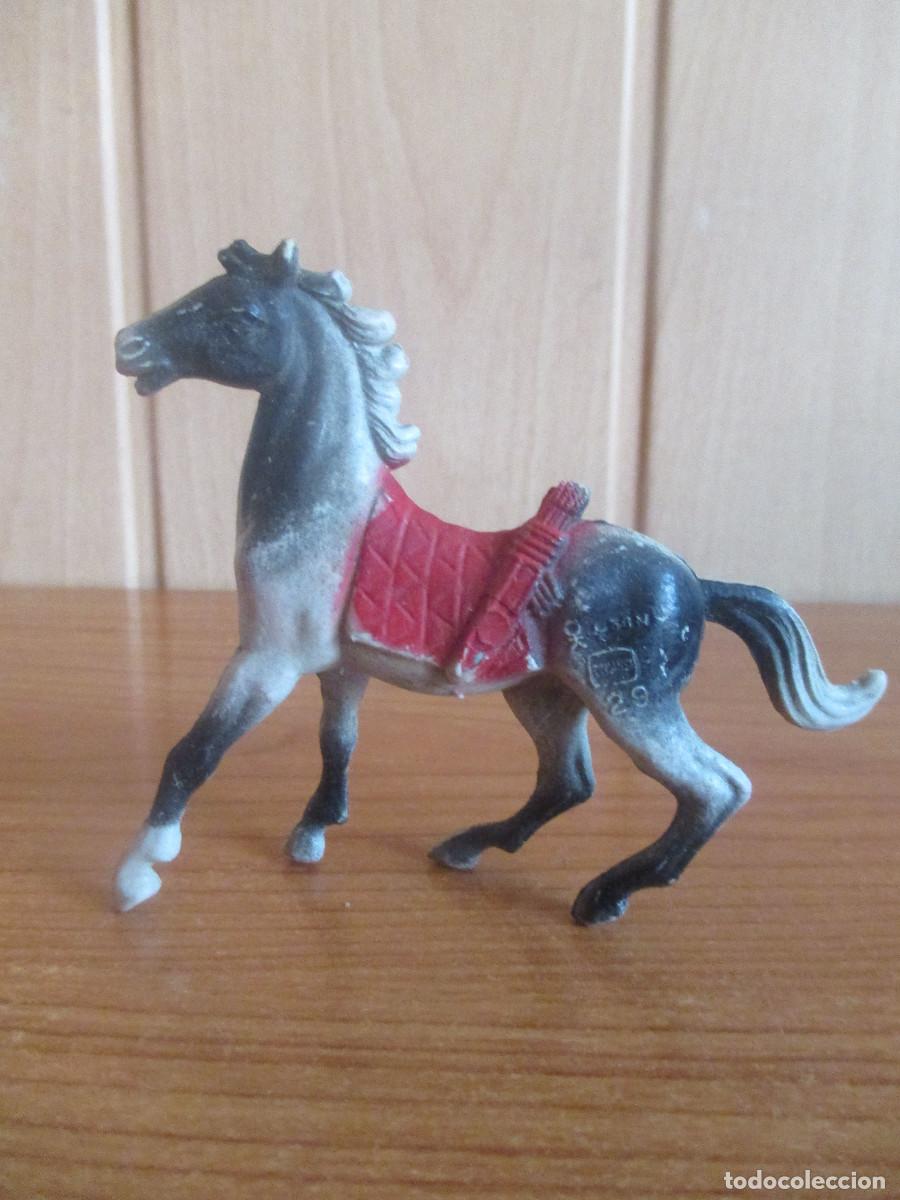 Figuras de goma y PVC: COMANSI: CABALLO OESTE EN GOMA - Foto 2