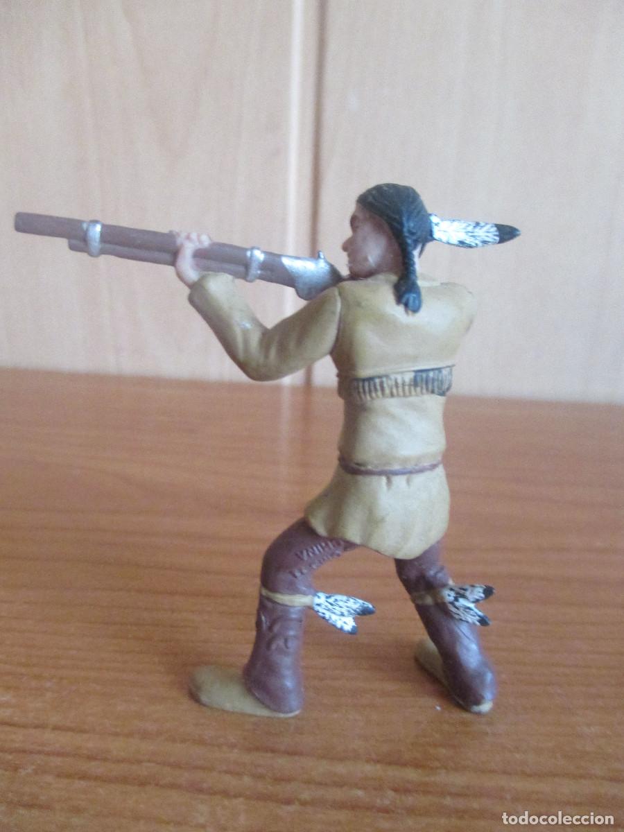 Figuras de goma y PVC: COMANSI: FIGURA INDIO OESTE EN GOMA - Foto 2