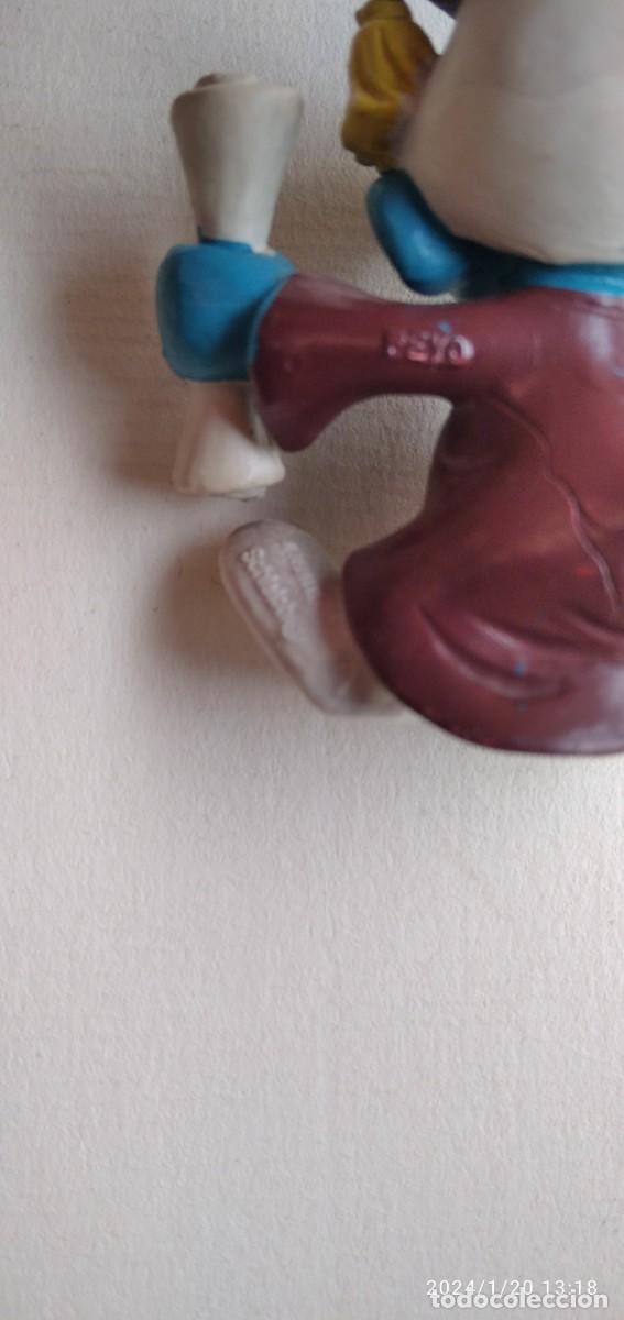 Figuras de goma y PVC: PITUFO-SMURF GRADUADO,PEYO *** - Foto 5