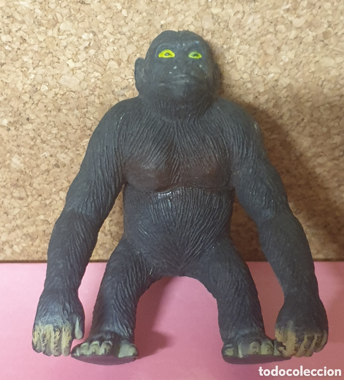 Figuras de goma y PVC: Gorila Simio King kong de Pl&aacute;stico 9,5 cm - Foto 2