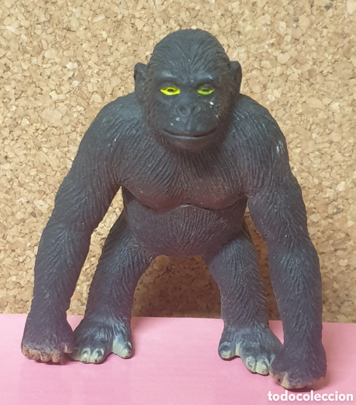 Figuras de goma y PVC: Gorila Simio King kong de Pl&aacute;stico 9,5 cm - Foto 1