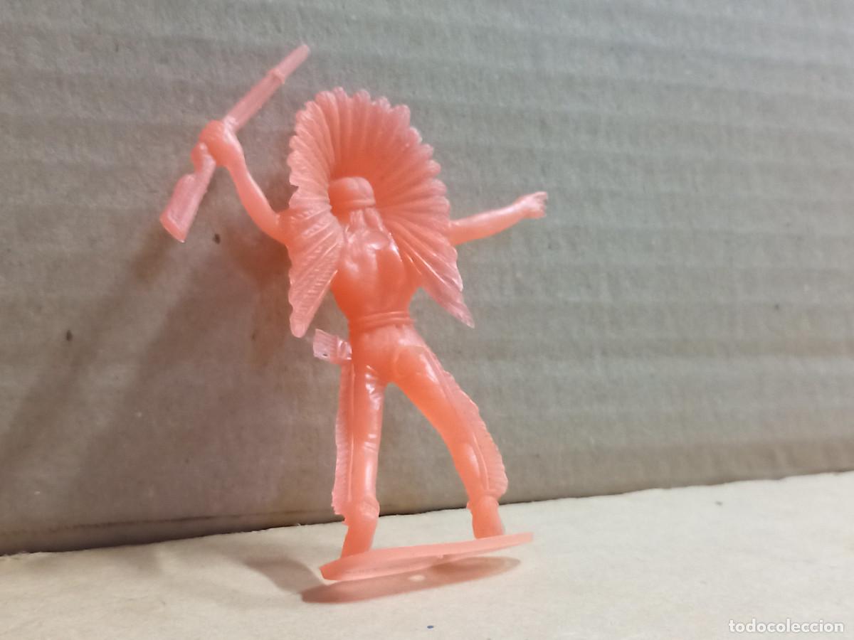 Figuras de goma y PVC: FIGURA DE PL&Aacute;STICO INDIO COMANSI - Foto 2